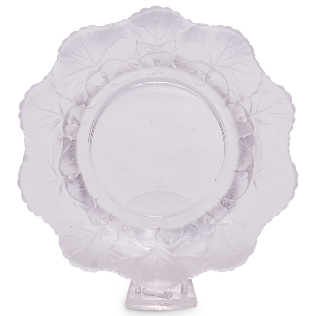 Lalique "Honfleur" Crystal Ashtray (1 of 6)