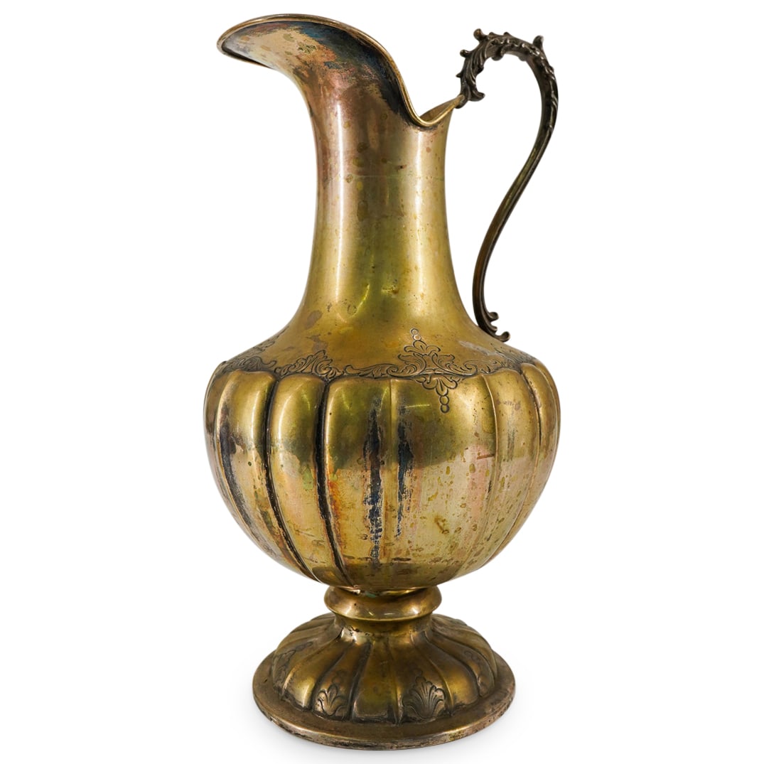 Italian 800 Silver Pitcher (1 of 7)