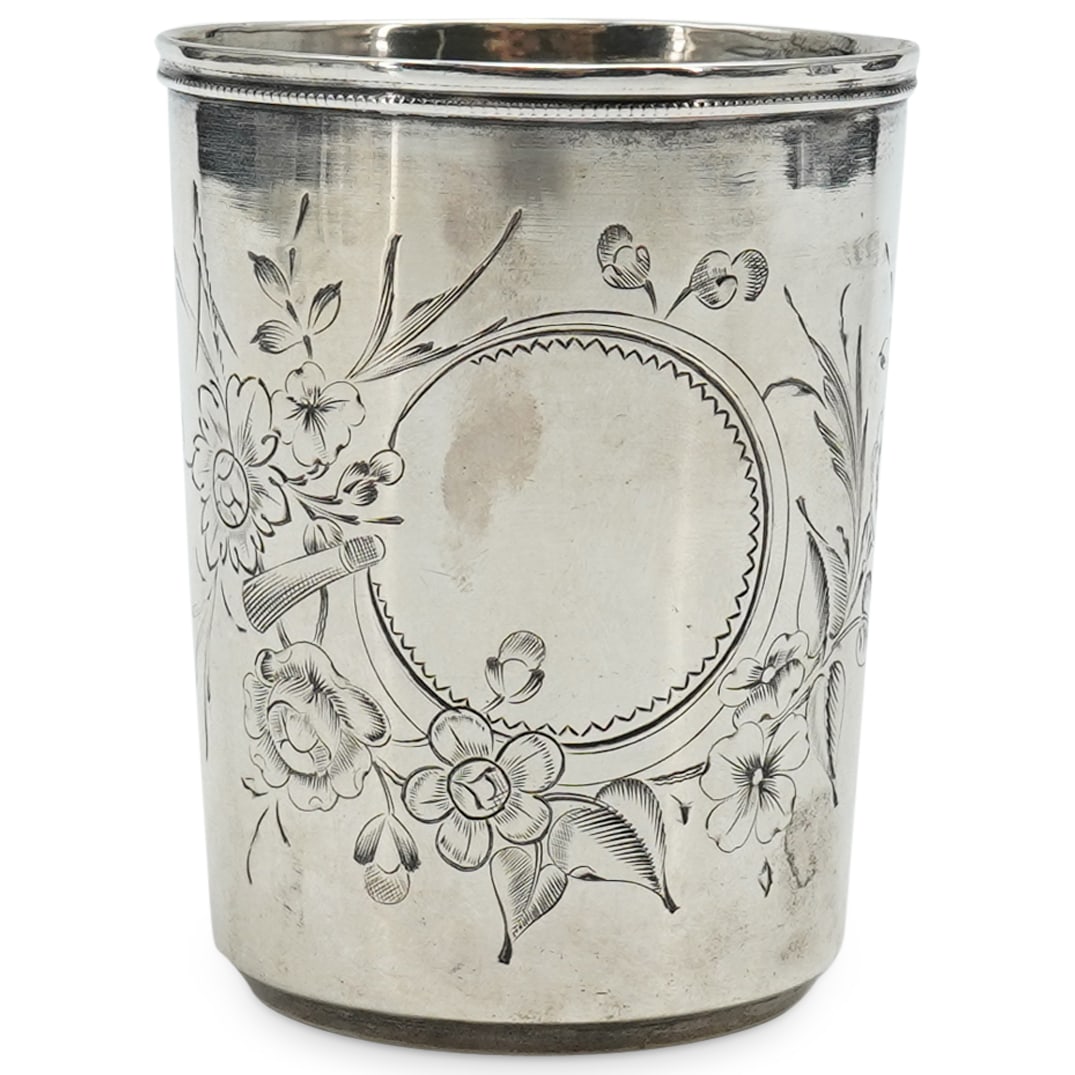 Antique Russian Silver Beaker (1 of 8)