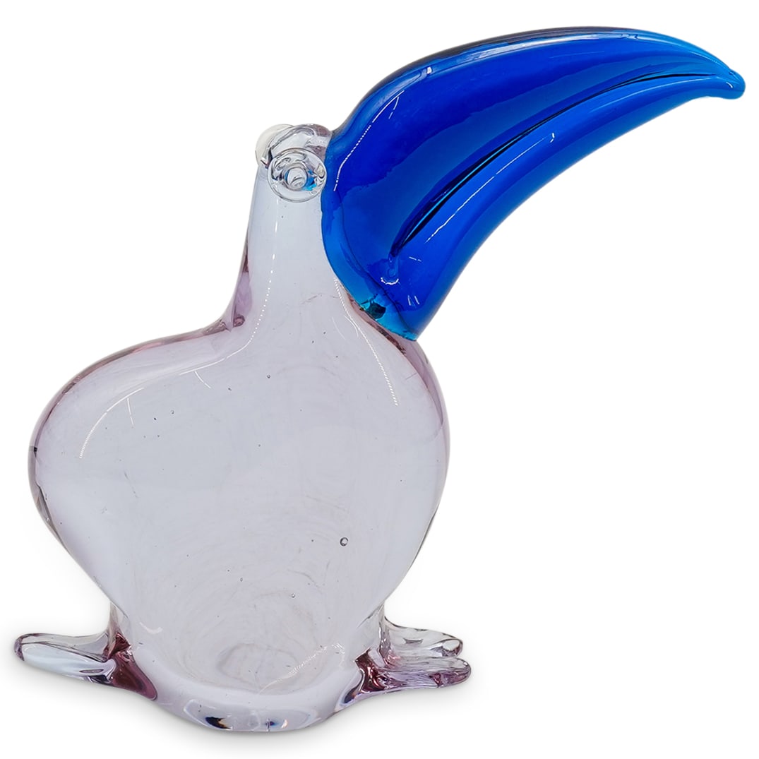 Murano Glass Two Tone Toucan (1 of 8)