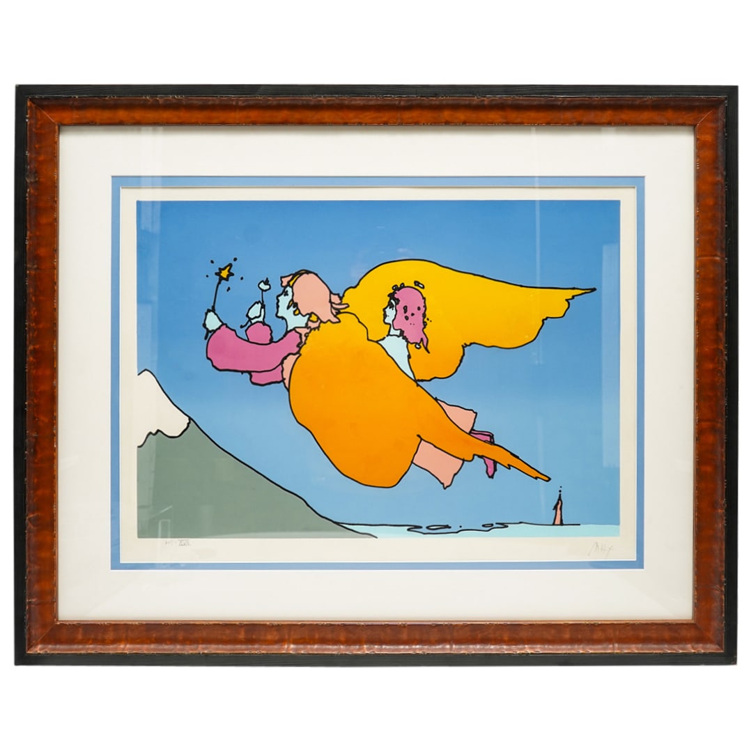 Peter Max (B. 1937) "Highest Mountain" Serigraph (1 of 7)
