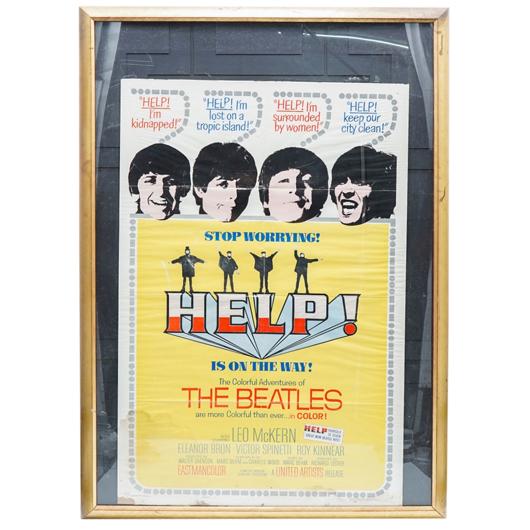 The Beatles "Help!" Movie Poster (1 of 10)