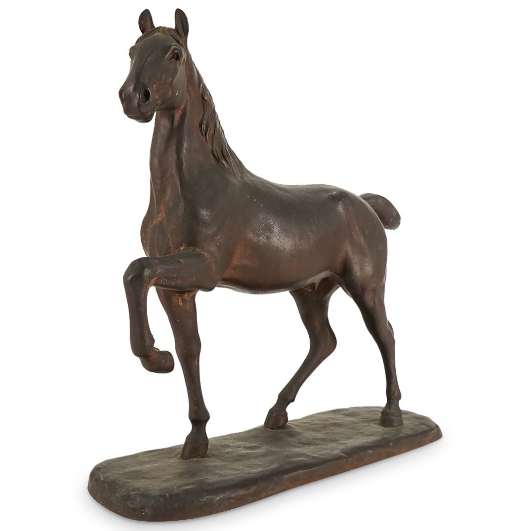 Metal Horse Sculpture (1 of 10)