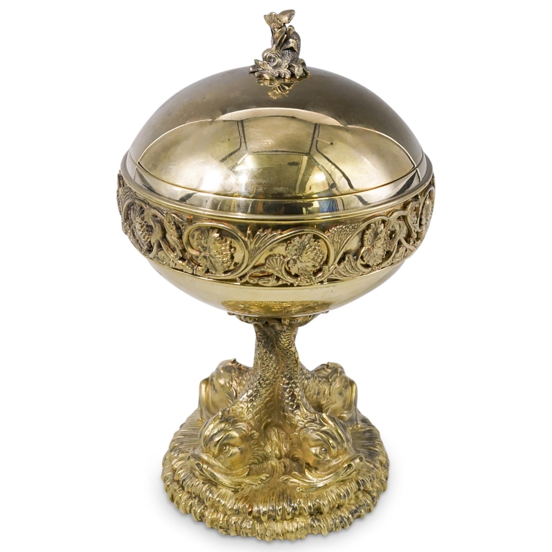 Odiot Maison Vermeil Silver Caviar Server (1 of 13)