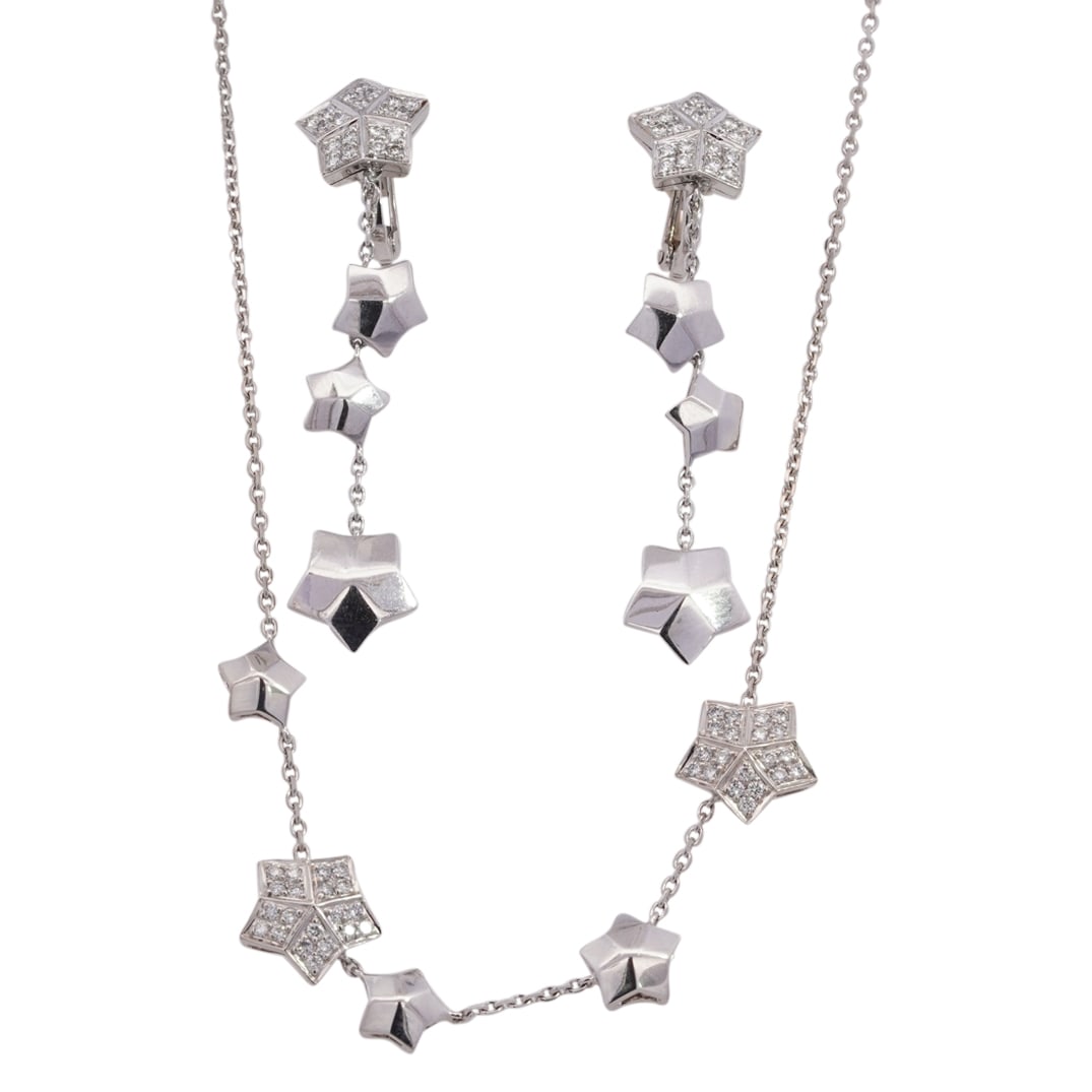 Fred of Paris 18k Gold and Diamond Jewelry Suite (1 of 6)