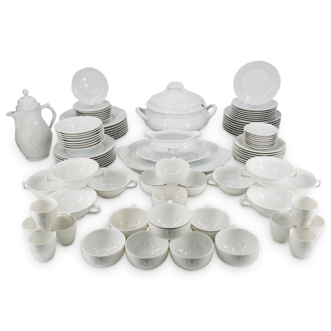 (96 Pc) German Rosenthal Porcelain "Sanssouci" Dinnerware Set (1 of 16)