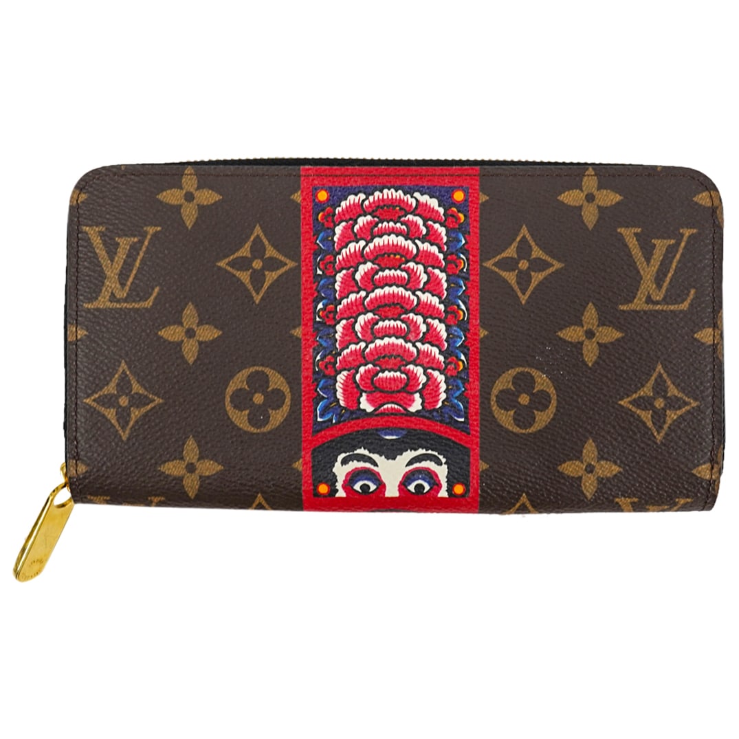 Louis Vuitton Kabuki Monogram Canvas Zippy Wallet (1 of 6)