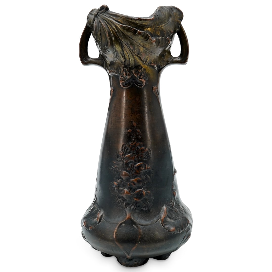 Art Nouveau Copper Vase (1 of 12)