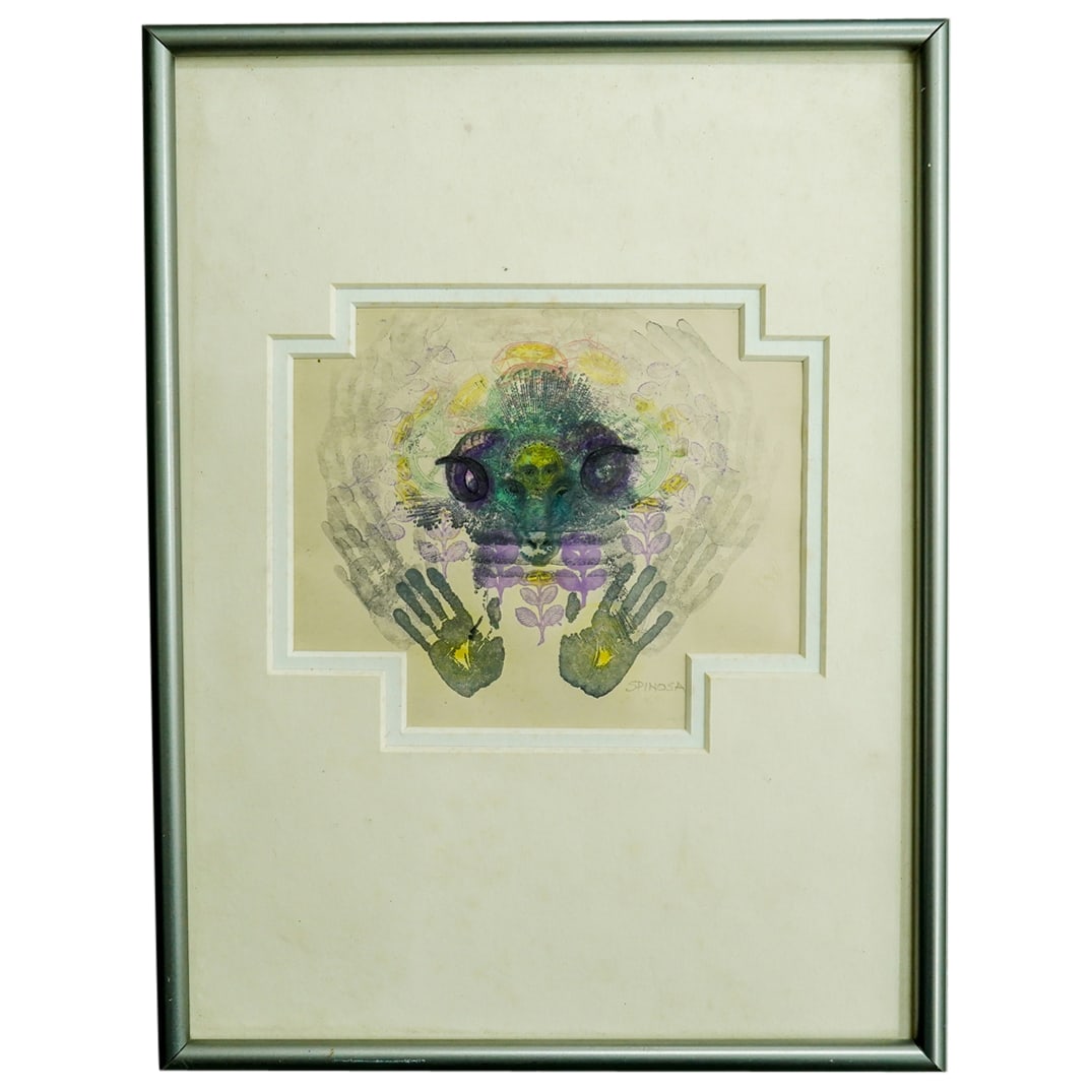 Gary Spinosa (American, born 1947) "Sun Ram" Ink On Paper (1 of 4)