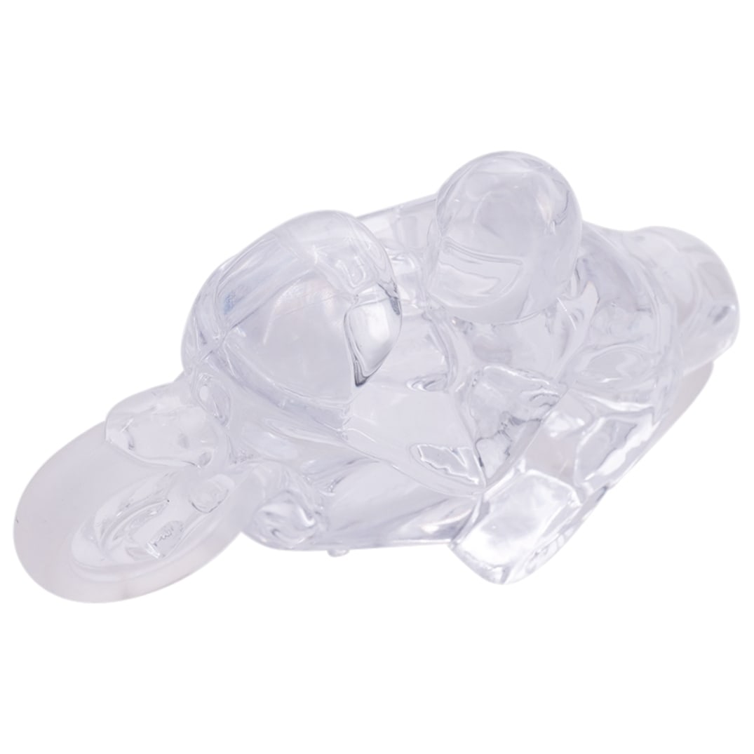 Daum France Crystal "The Circuit" Sculpture (1 of 7)