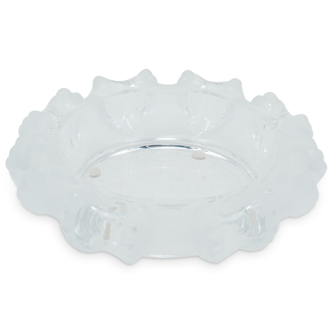 Lalique "Cannes" Crystal Cigar Ashtray (1 of 7)