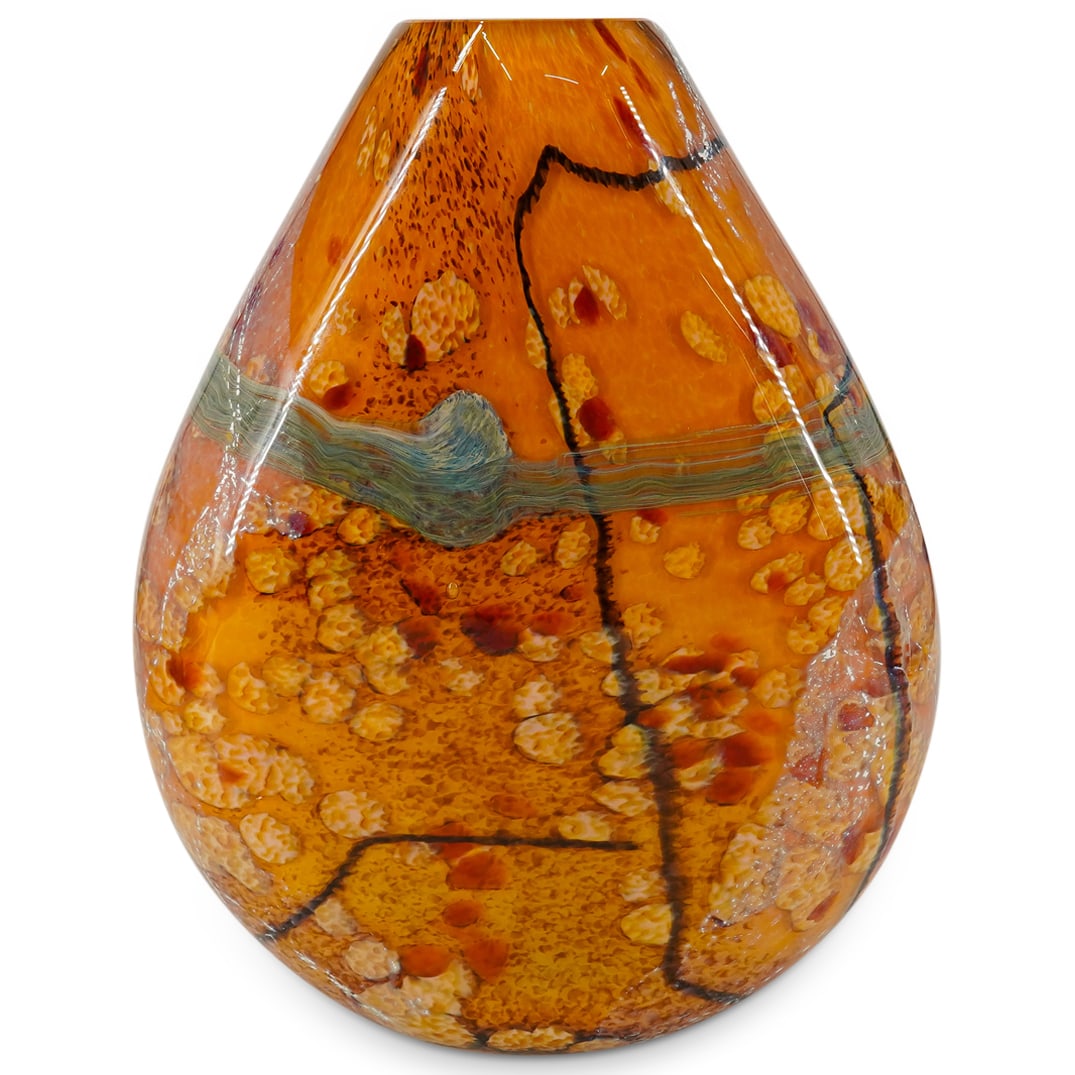 Randi Solin Polychrome Art Glass Vase (1 of 12)