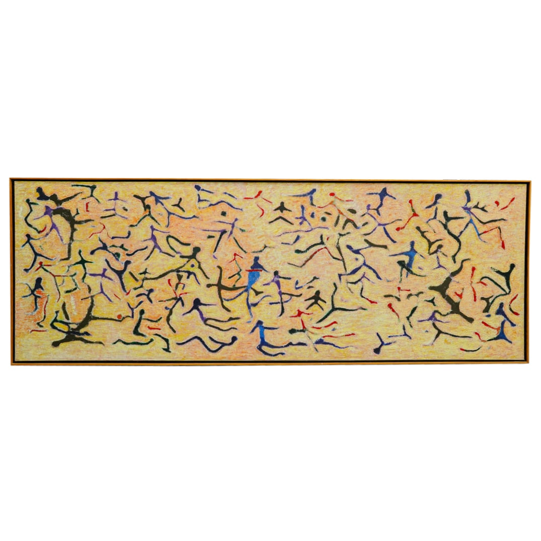 Paulo Gomes Garcez (Brazilian, 1945-1989) Oil On Canvas (1 of 7)