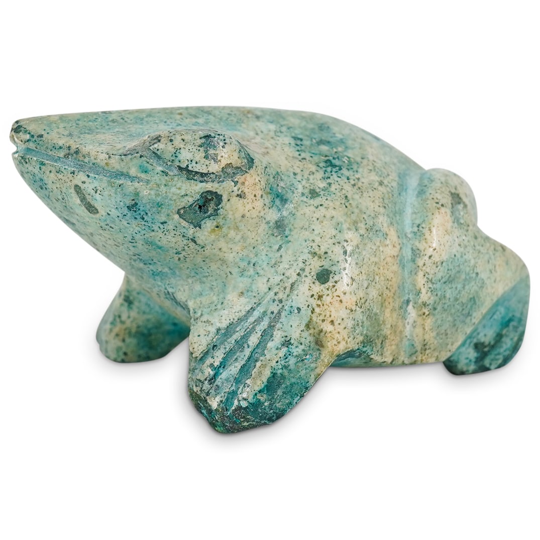 Ancient Tibetan Stone Frog Fetish (1 of 7)