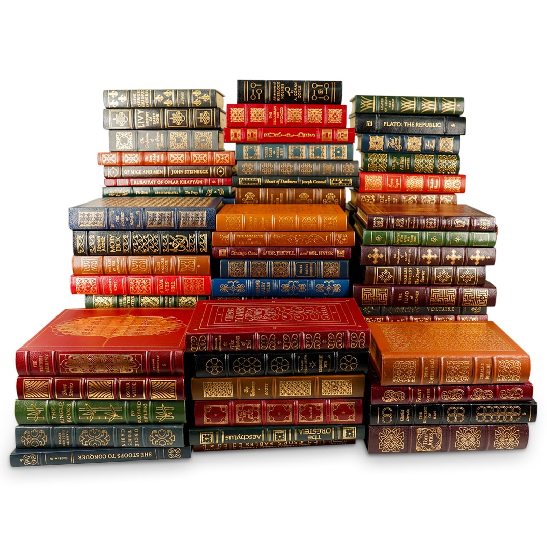 (91 Pc) Easton Press Collector's Edition 100 GREATEST BOOKS EVER WRITTEN Book Collection (1 of 20)