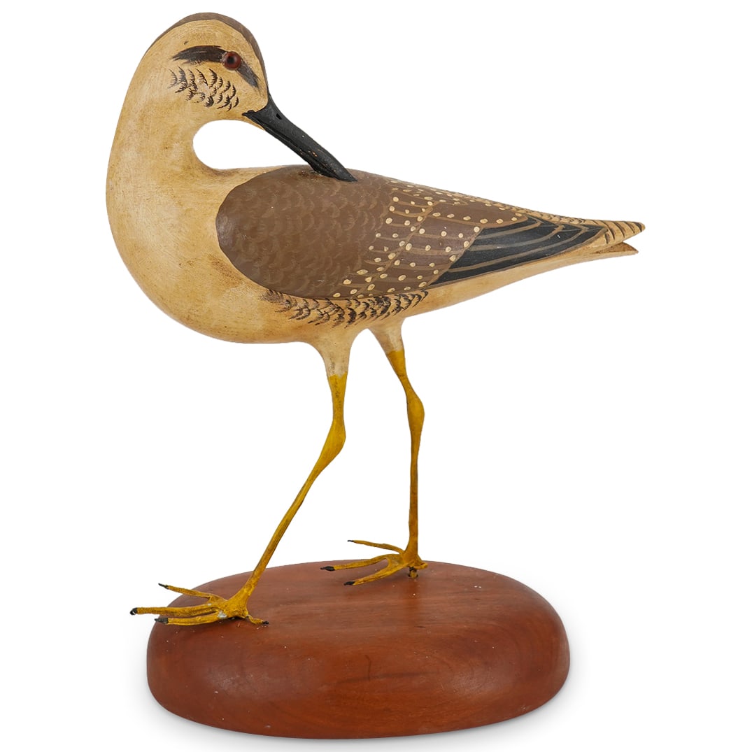 Signed Bob Lee Bird Carving Sculpture (1 of 9)