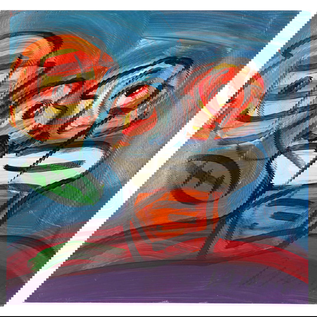 Peter Keil (German, B. 1942) Oil On Panel (1 of 8)