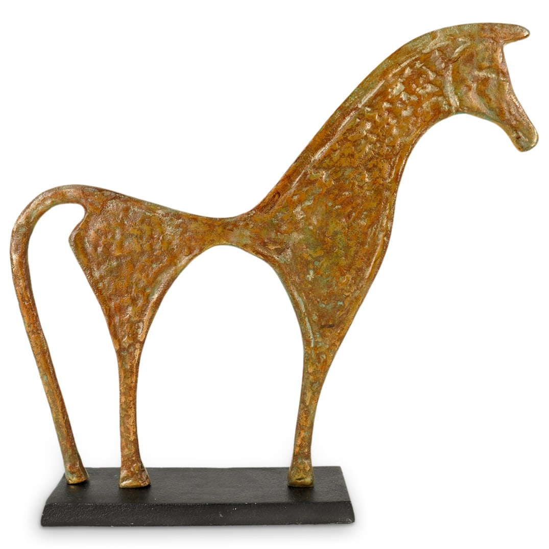 Metal Horse Sculpture (1 of 12)