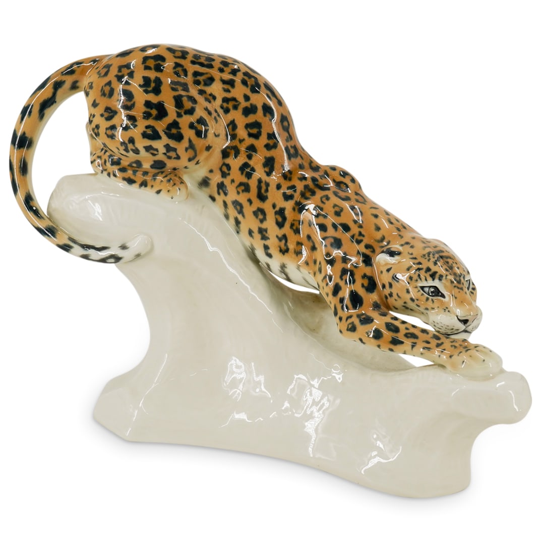 Meissen Porcelain Leopard Figure (1 of 12)