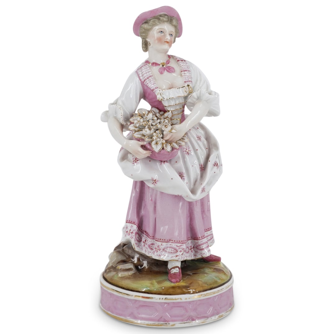 19th Cent. Dresden Porcelain Figure (1 of 6)
