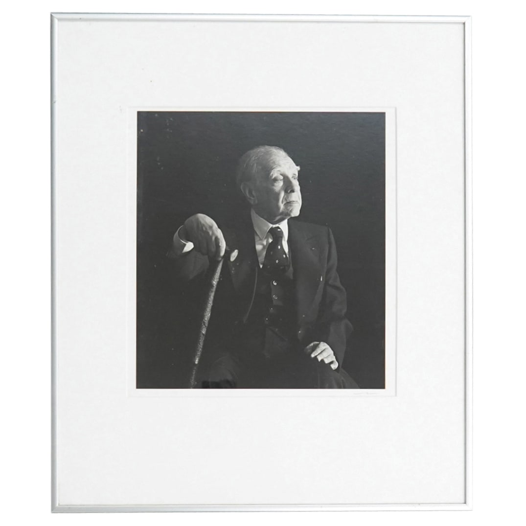 Mariana Cook (American, b. 1955) Silver Print Jorge Luis Borges (New York) 1982 (1 of 6)
