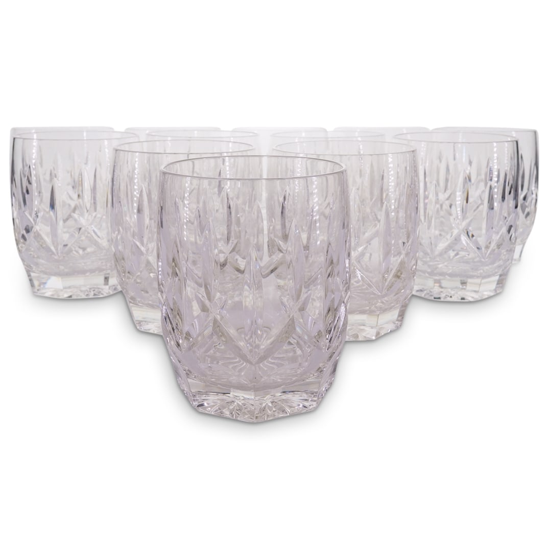 (12 Pc) Waterford "Westhampton" Crystal Double Old Fashioned Glasses (1 of 10)