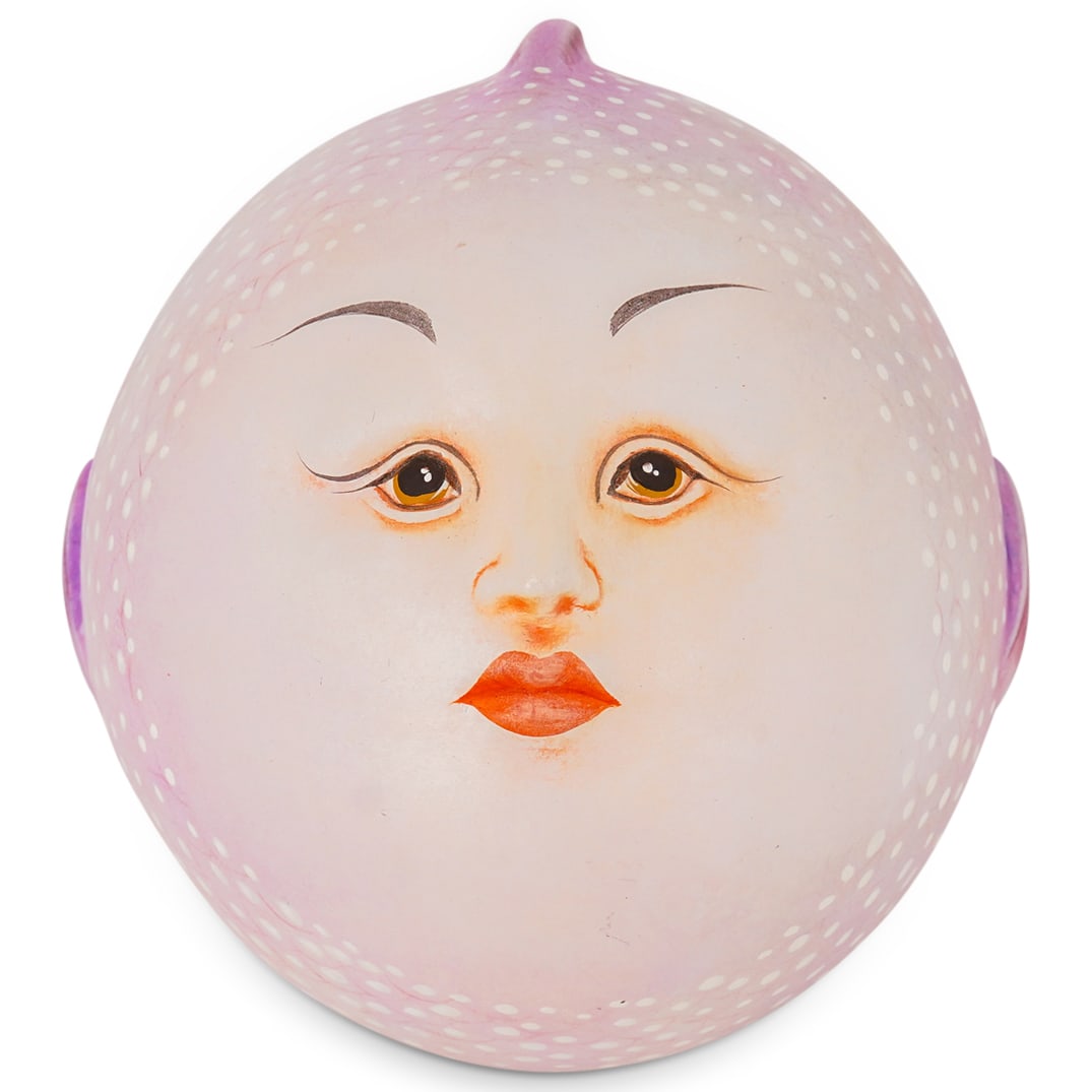 Signed Ismael Franco Fish Boy Ceramic Sculpture (1 of 7)