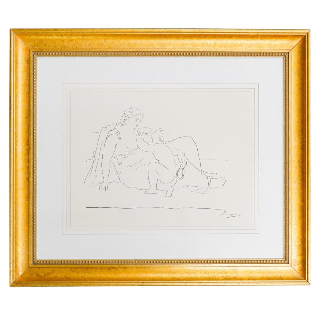 After Pablo Picasso "Femme Et Enfant" Lithograph (1 of 5)