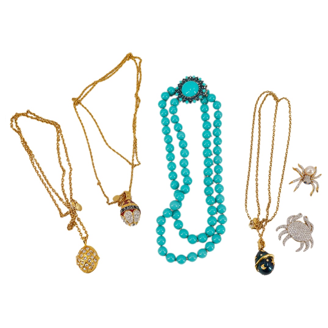 (6 Pc) Assorted Designer Costume Jewelry Grouping (1 of 20)