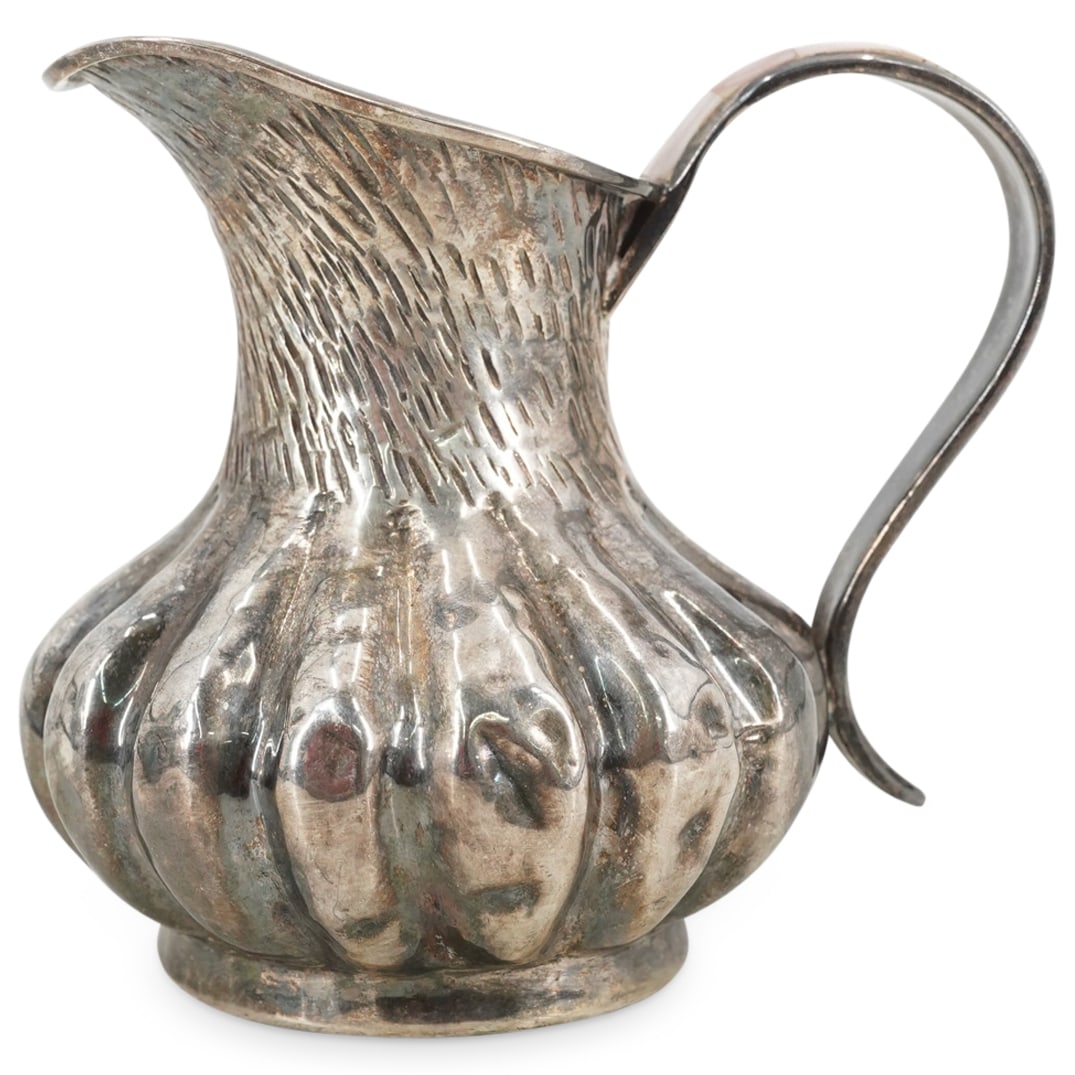 Los Castillo Mexican Silver Plated M.O.P. Pitcher (1 of 5)