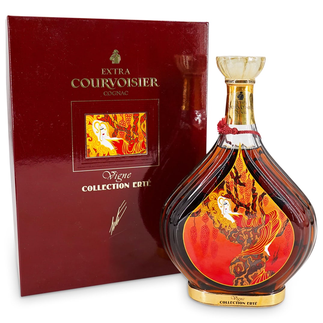 Erte "Vigne" Courvoisier Cognac No. 1 In Box (1 of 14)