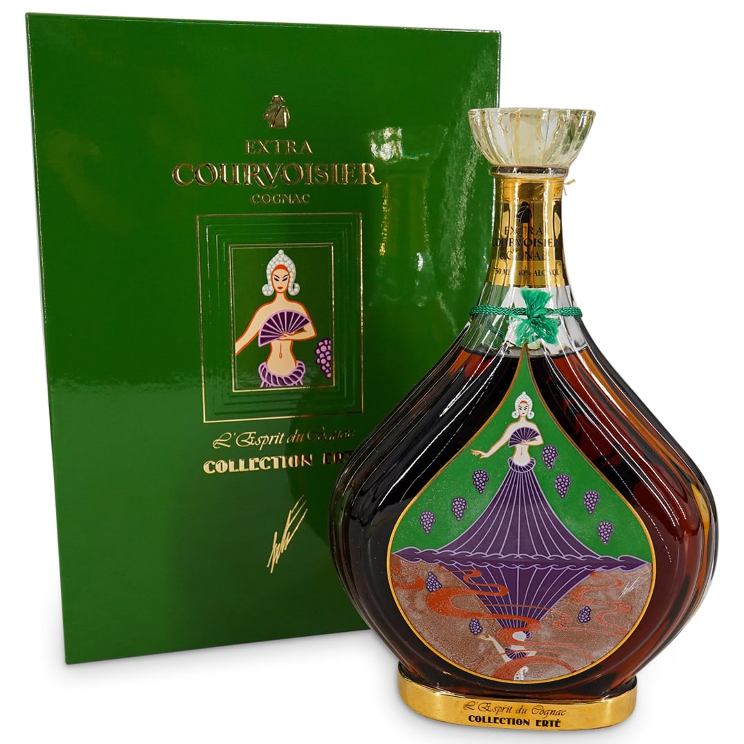 Erte "L' Esprit de Cognac" Courvoisier Cognac No. 6 In Box (1 of 13)