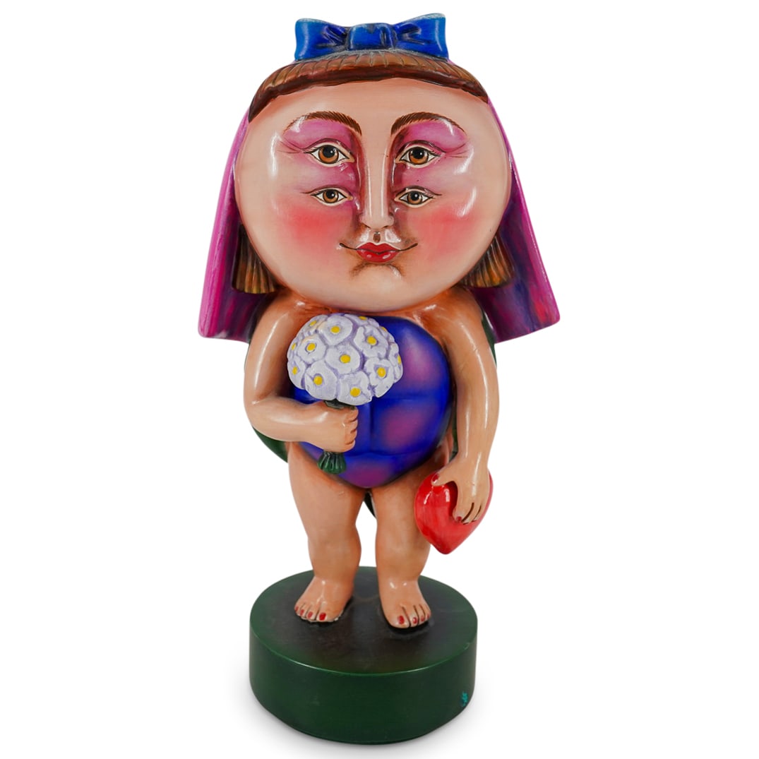 Sergio Bustamante (Mexican, B. 1949) Resin Turtle Girl (1 of 11)
