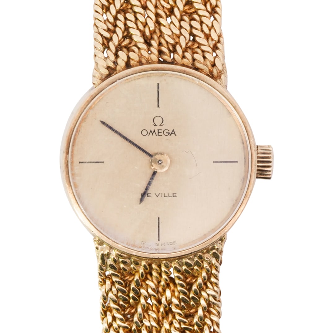 Vintage Omega De Ville 18k Gold Watch (1 of 6)