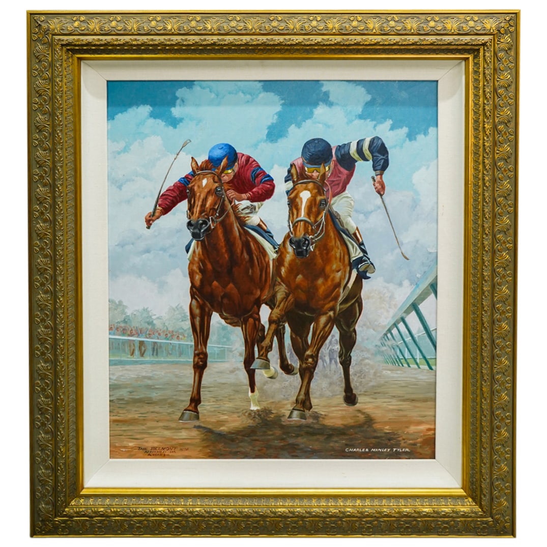 Charles Manley Tyler (American, 1925-2003) Oil On Canvas (1 of 12)