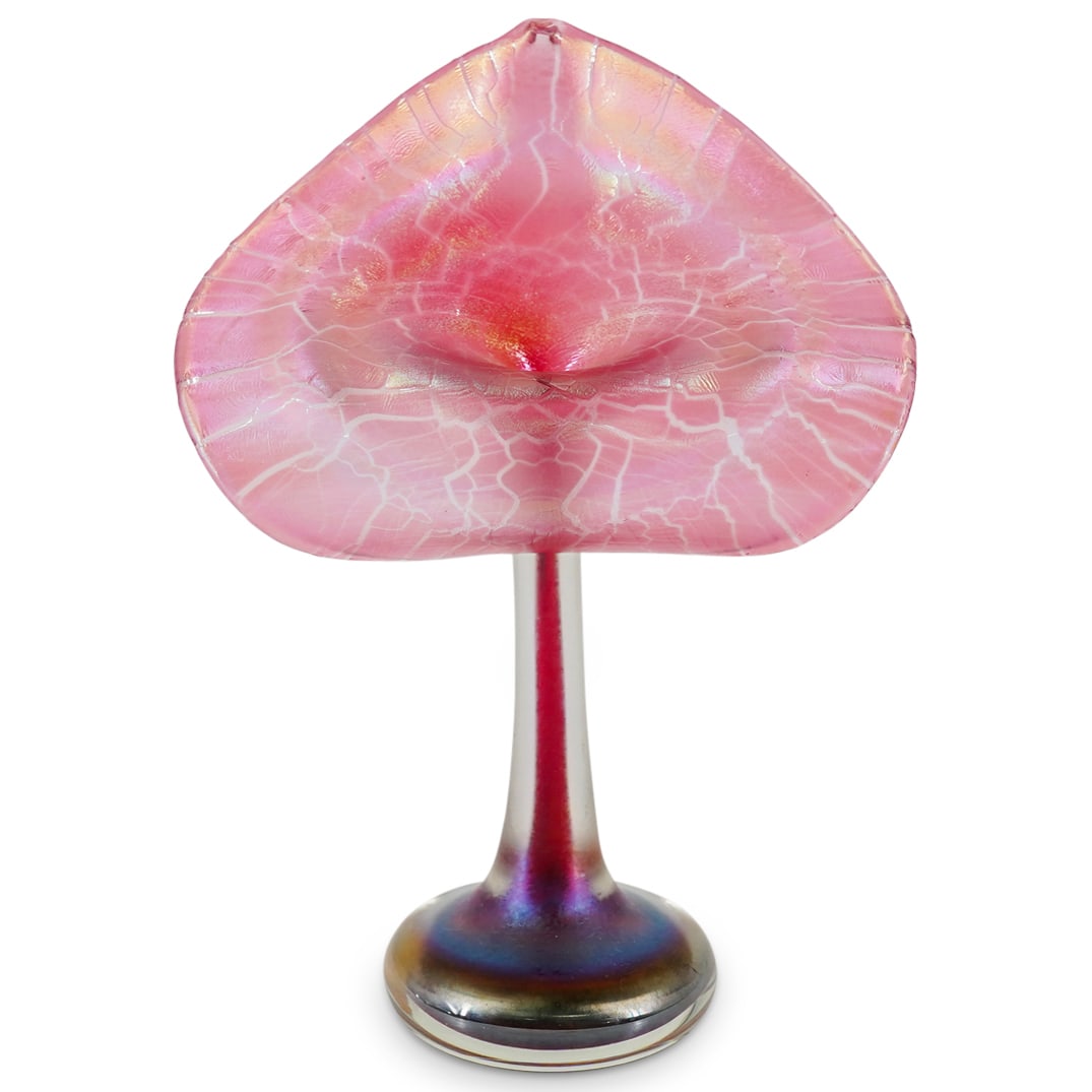 Stuart Abelman (American) Studio Glass Jack In The Pulpit Vase (1 of 10)