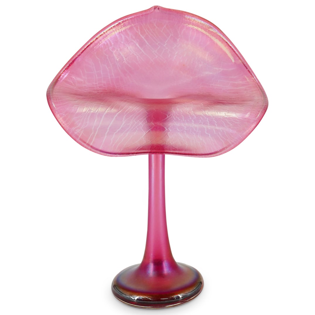 Stuart Abelman (American) Studio Glass Jack In The Pulpit Vase (1 of 12)