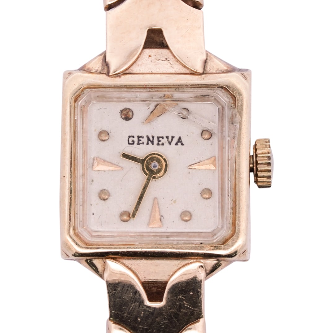 Vintage Geneve 14k Gold Watch (1 of 6)