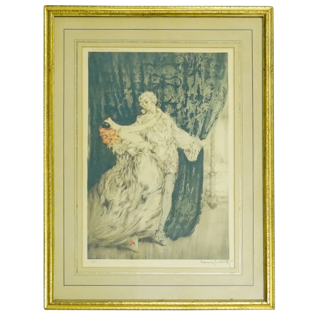 Louis Icart (French, 1888-1950) "Casanova" Etching & Drypoint (1 of 10)