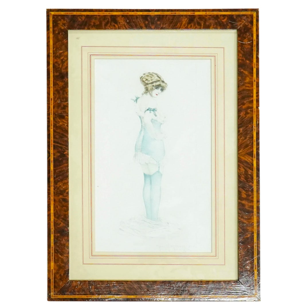 Maurice Milliere (French, 1871) Fashion Illustration Etching (1 of 7)