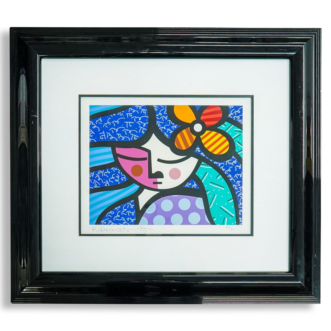 Romero Britto (Brazilian, B. 1963) Serigraph (1 of 6)