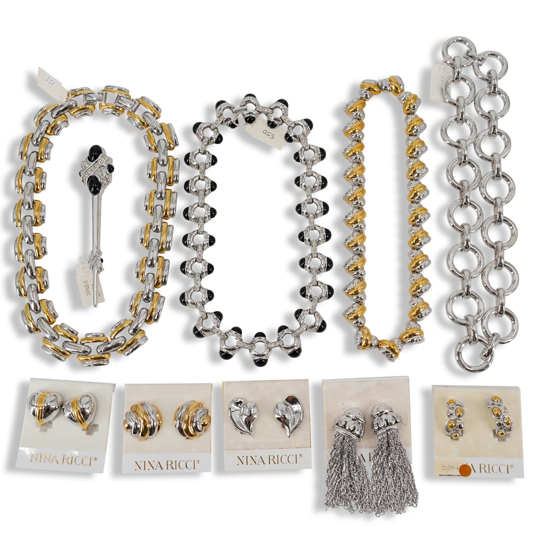(10 Pc) Nina Ricci Assorted Costume Jewelry Grouping (1 of 20)