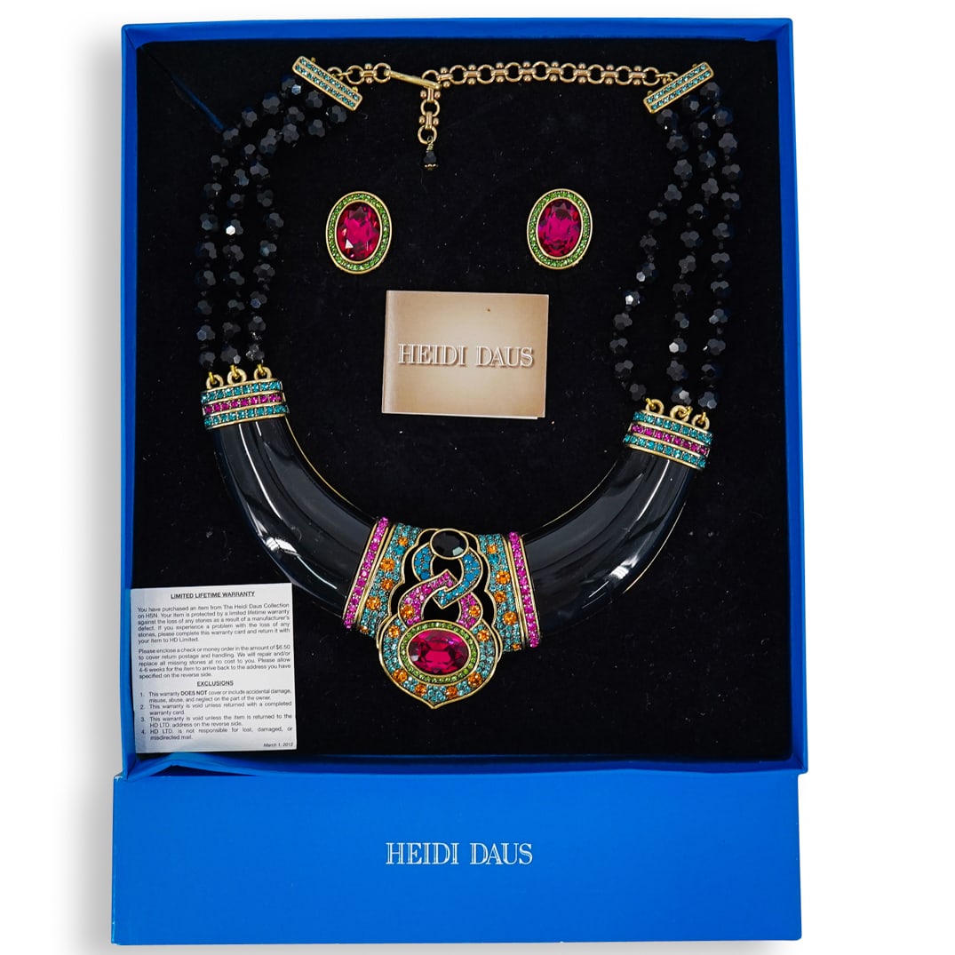 Heidi Daus Embellished Crystal Encrusted Beaded Necklace (1 of 13)