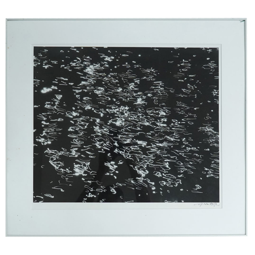 Lucien Clergue (French, 1934-2014) "Waiting With Light" Silver Print (1 of 7)