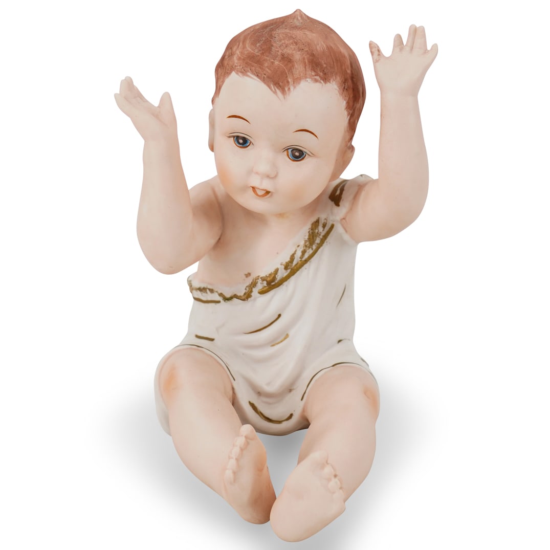 German KPM Porcelain Baby Boy Figurine (1 of 10)