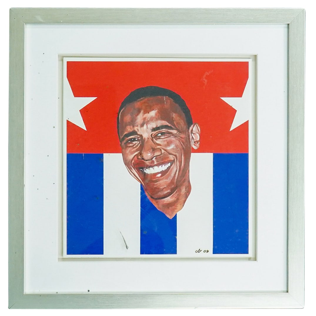 "Cubama" Acrylic On Canvas (1 of 4)