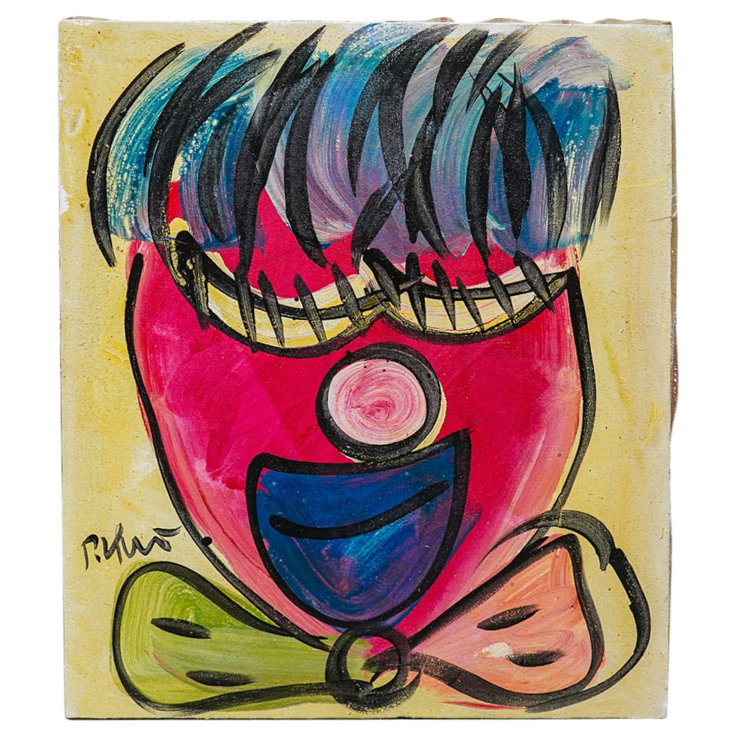 Peter Keil (German, B. 1942) Oil On Fabric (1 of 6)