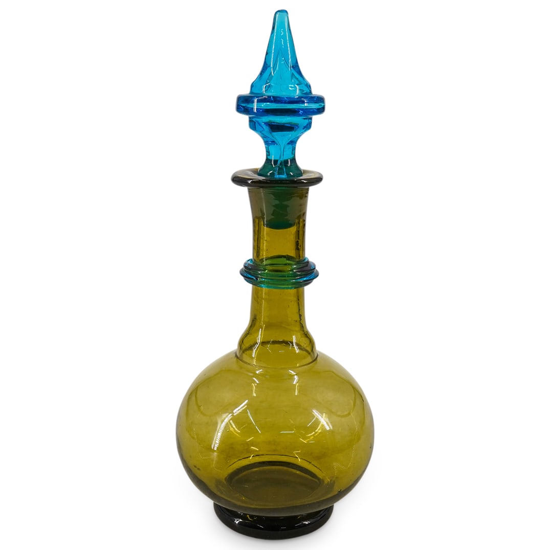 Antique Theresienthal Glass Decanter (1 of 8)