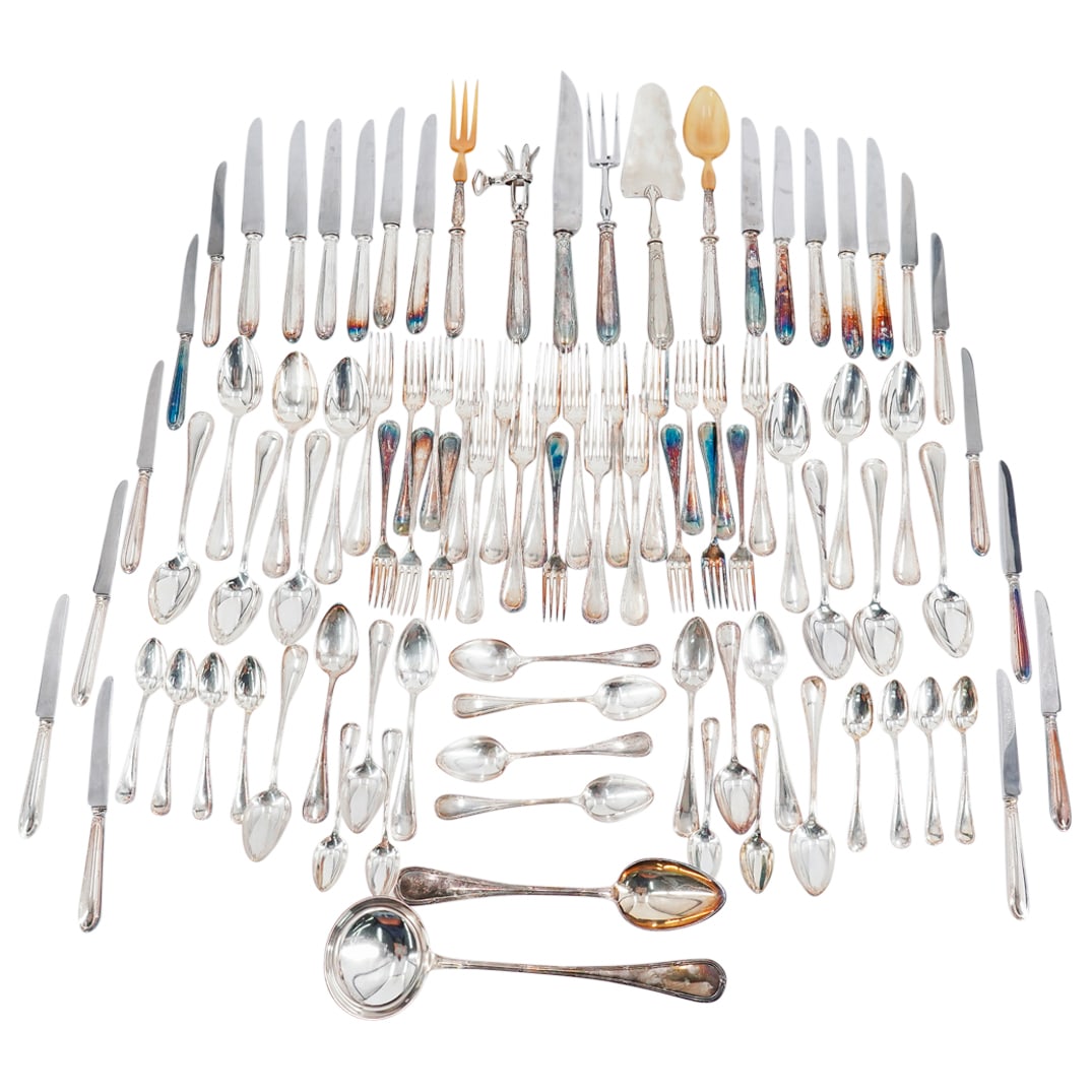 (90 Pc) Vintage Apollonox Silver Plate Flatware Set (1 of 20)