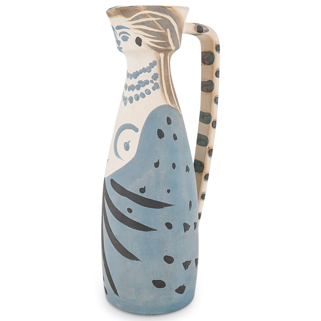 Pablo Picasso, Spanish (1881-1973) Ceramic Jug Femme (A.R. 296) (1 of 14)